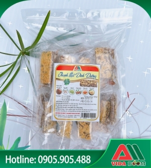 Thanh gạo lứt chà bông 500gr Thanh gạo lứt chà bông 500gr